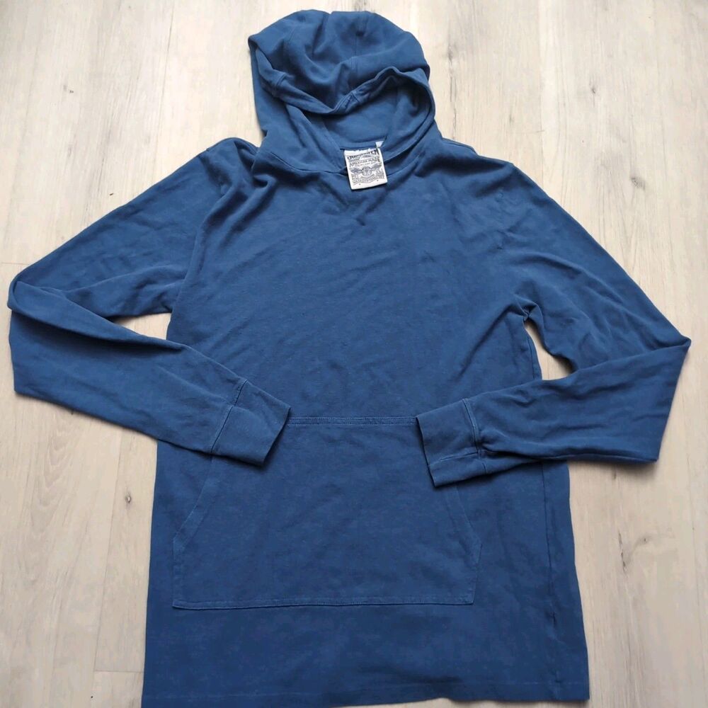 Jungmaven Maui Hoodie Pullover Hemp Cotton Long Sleeve Men Medium Skater